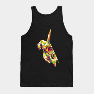 Scary Animal Skull Tank Top